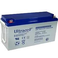 Акумуляторна батарея Ultracell UCG150-12 GEL 12 V 150 Ah