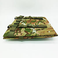 Каримат килимок-сидіння 38x30x1,1 cm, складаний (2 секції, довжина 61 см) multicam комбінований UA