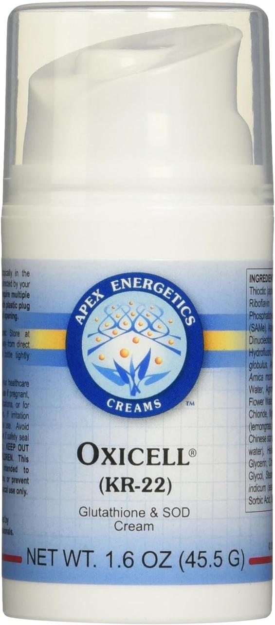 Apex Energetics Oxicell (KR-22) / Крем із глутатіоном і СОД для здоров'я клітин 45,5 г