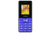 TECNO Мобильный телефон T301 2SIM Blue Baumar - То Что Нужно