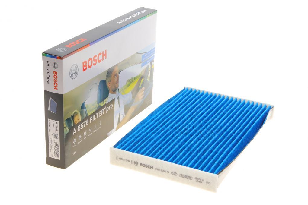 Фільтр салону Citroen C3 Aircross 1.2-1.6 17- (вугільний/антиалергенний/антибактеріальний) 0 986 628 578 UA62, фото 1