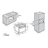 Електрична плита з духовкою - Вбудований Практичний Комплект техніки Luxor, Німеччина, фото 9