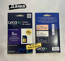 🇩🇰 Сім карти Данії Lycamobile
