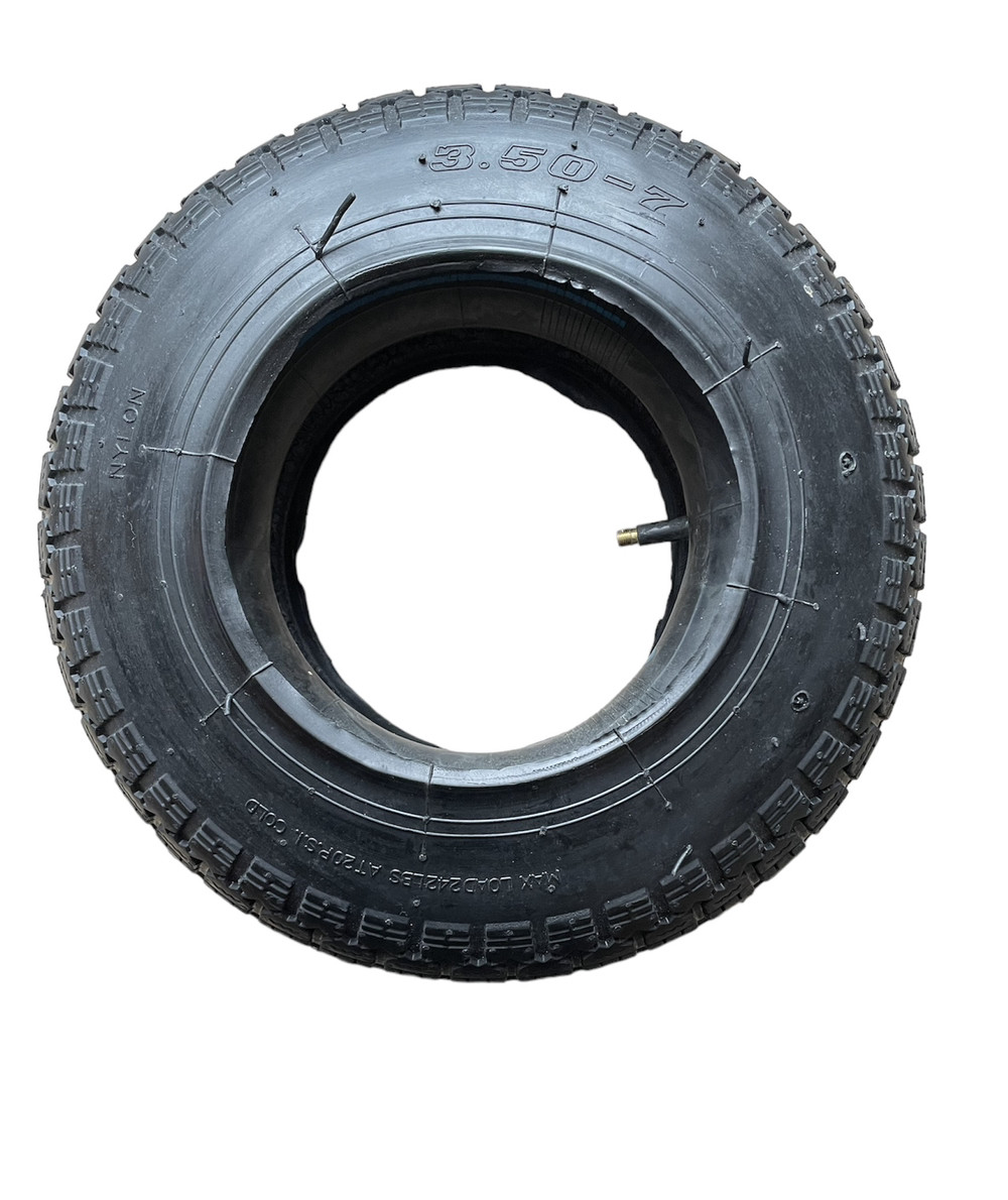Шина 3.50-7 до тачки + камера, 2PR Китай, фото 1