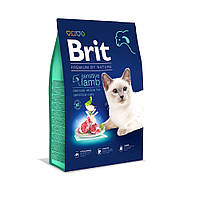 Brit Premium by Nature Cat Sensitive Lamb - сухий корм для дорослих котів з чутливим травленням 8кг