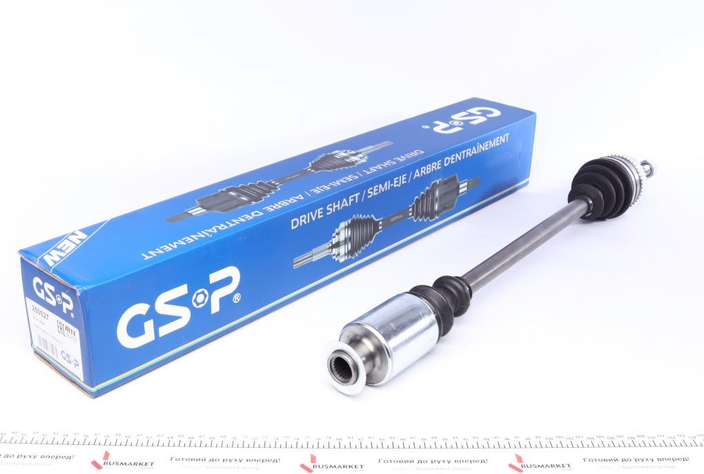 Піввісь Renault Kangoo 1.6 16V 4x4 01- (R) (23x23x739x44T) (+ABS) GSP 250527 UA61, фото 1