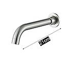 Змішувач для ванни вбудований з нержавіючої сталі FUTURA 560-24, фото 7