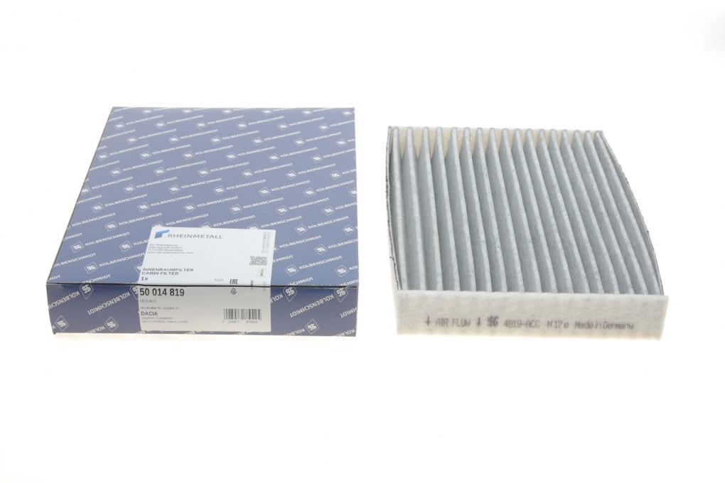 Фільтр салона Dacia Dokker/Lodgy/Renault Zoe 10- (вугільний) KOLBENSCHMIDT 50014819 UA62, фото 1