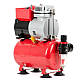 Компресор безмасляний 3 л, 0,3 кВт, 220 В, 3,2атм, 45л / хв INTERTOOL PT-0001, фото 6