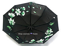 Женский зонт полуавтомат с цветами под куполом Susino 127