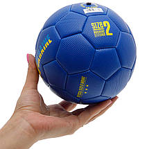 М'яч футбольний дитячий №2 синій FB-9309, фото 2