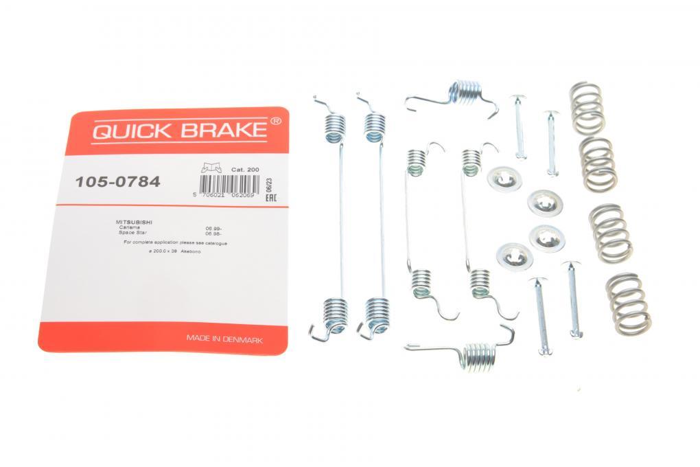 Комплект пружинок колодок ручника Mitsubishi Carisma/Space Star 95-06 QUICK BRAKE 105-0784 UA61, фото 1