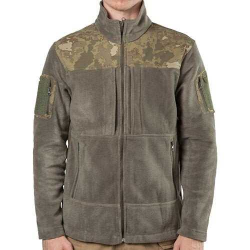 Куртка тактична флісова Bikatex-4, олива р.M / кофта флісова весна осінь