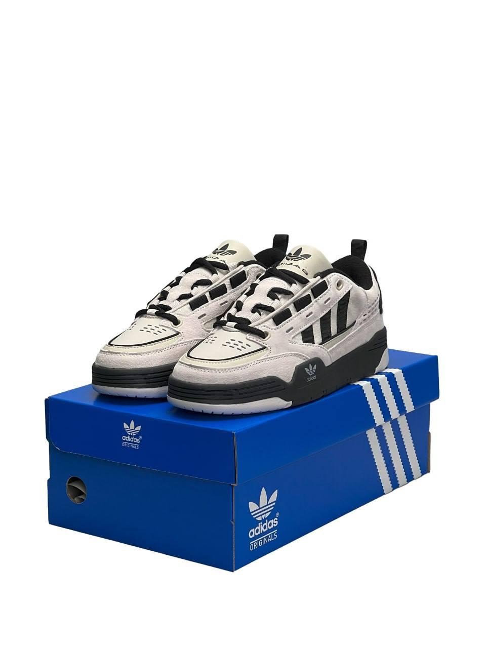 Чоловічі кросівки Adidas Originals ADI2000 Grey Black (Сірі) Взуття Адідас АДІ2000 натуральна замша демісезон