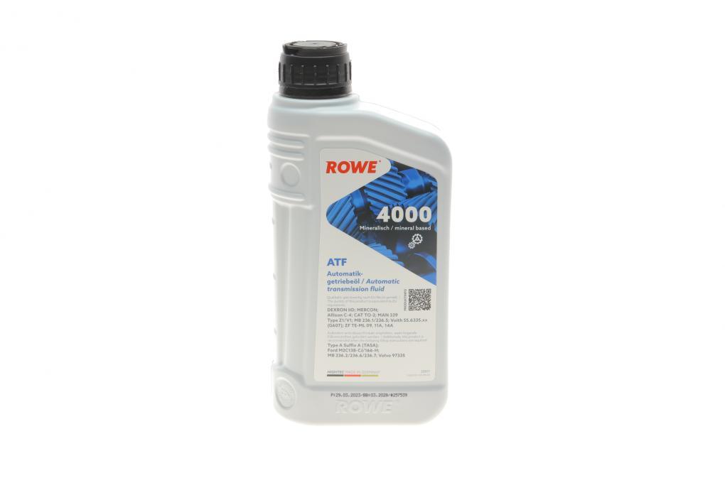 Олива HIGHTEC ATF 4000 (1L) (DEXRON IID/MB 236.6/236.7/Ford M2C-138 CJ/M2C-166H/MB236.1/236 25011-0010-99 UA61, фото 1