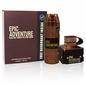Набір подарунковий для чоловіків Emper Epic Adventure  (т/в 100ml + дез. 200мл) (6291108521724)
