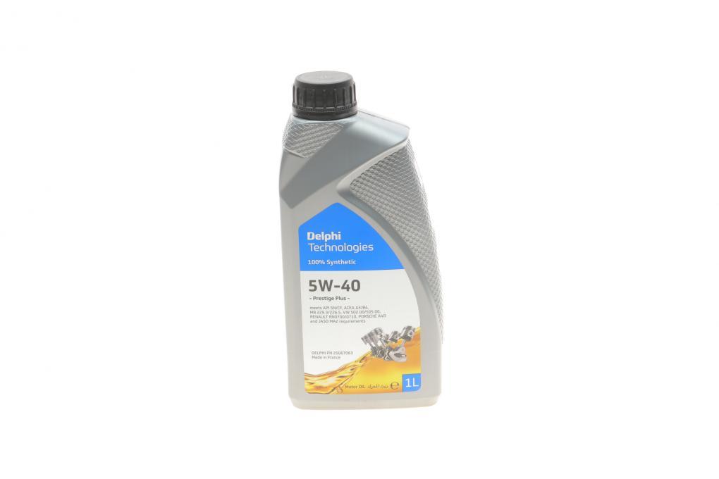 Олива 5W40 Delphi Prestige Plus (1L) (VW 5W 502 00/505.00/MB 229.3/MB 226.5/Renault RN0710/Porsc 25067063 UA61, фото 1