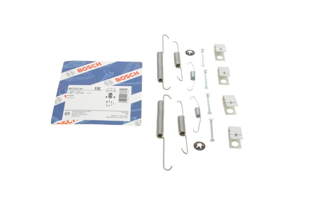 Комплект пружинок колодок ручника Suzuki Grand Vitara II 05- BOSCH 1 987 475 307 UA61, фото 1