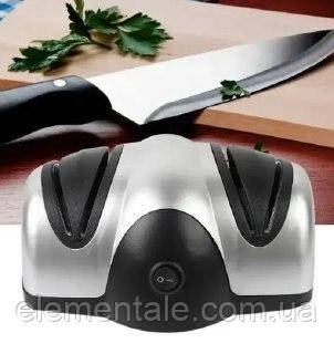 Електроточила велика для ножів KNIFE SHARPENER подвійна електроточила для кухонних ножів