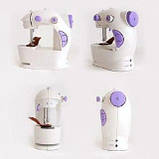 Міні швейна машинка 4 в 1 Mini Sewing Machine Швейна машинка для дому, фото 4