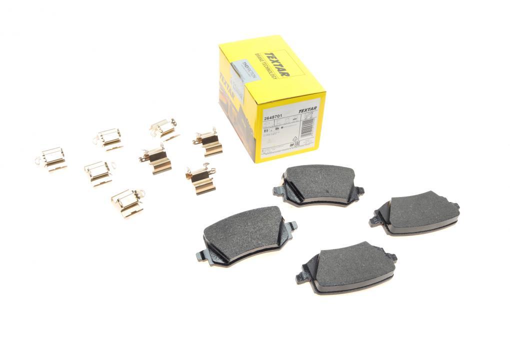 Колодки гальмівні (задніі) Hyundai Tucson/Kia Sportage 20- Q+ TEXTAR 2648701 UA61, фото 1