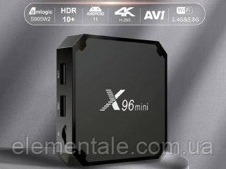 Приставка для телевізора X96 2-16 Android Smart TV Box Amlogic S905W Міні смарт ТВ-приставка
