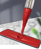 Швабра з розпилювачем Розумна швабра для підлоги Healthy Spray Mop з резервуаром для води Червона, фото 2