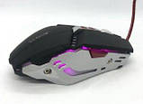 Дротова мишка для ноутбука JEDEL GM660 миша оптична провідна Комп'ютерна провідна миша з підсвічуванням, фото 3