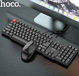 Набір клавіатура та миша провідна Hoco GM16 провідний комплект, фото 2