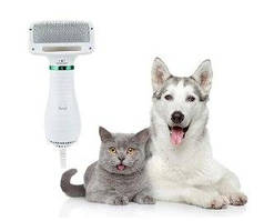 Гребінець фен для собак кішок Pet grooming dryer wn-10