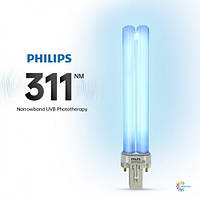 Лампа для лечения кожных заболеваний Philips PL-S-9W 311нм.Скидка действует ТОЛЬКО ПРИ ПРЕДВАРИТЕЛЬНОМ ЗВОНКЕ