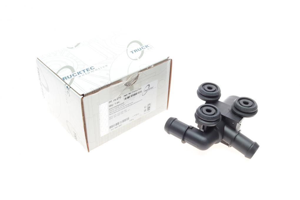 Кран пічки BMW 3 (E90)/X3 (E83)/X5 (E70)/X6 (E71/E72) 04-14 M57/N52/N55/N57 TRUCKTEC AUTOMOTIVE 08.19.270 UA62, фото 1