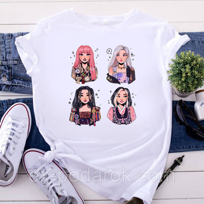 Футболка Блек Пінк. Футболка BLACKPINK