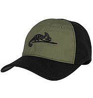 Бейсболка Helikon-Tex Logo Cap black/olive