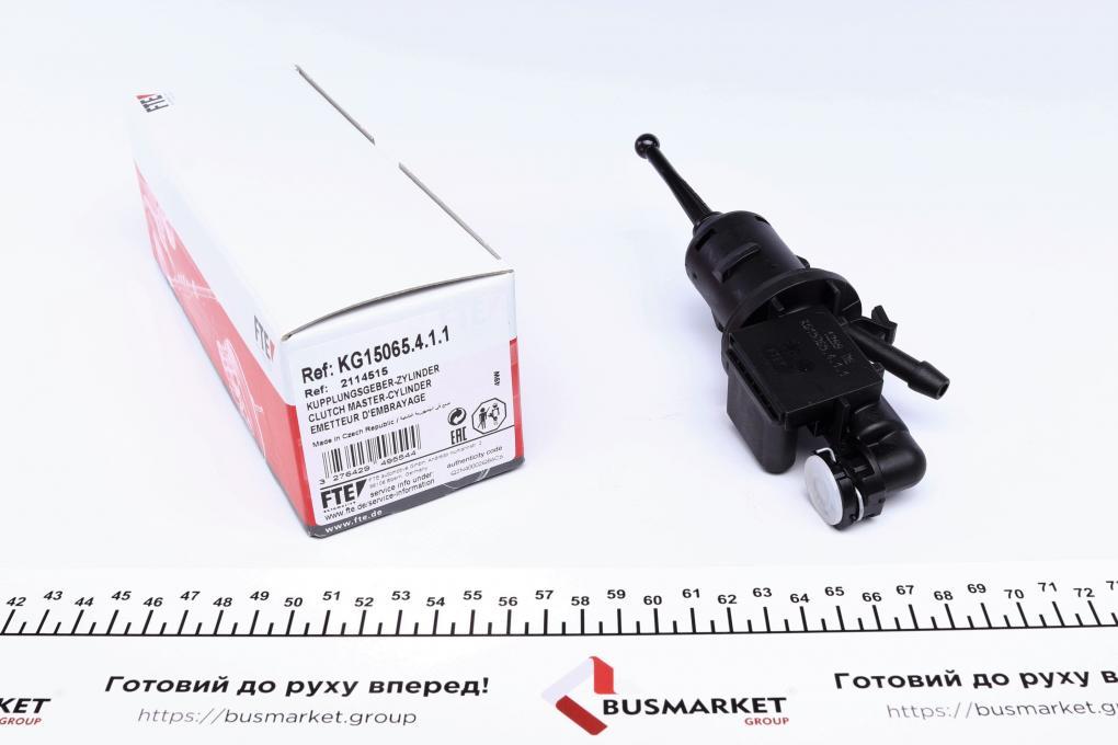 Циліндр зчеплення (головний) VW Passat 1.6/2.0TDI 05-10 (d=15.87mm) = KG15065.4.1.1 FTE (Valeo) 2114515 UA61, фото 1