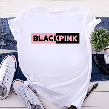 Футболка Блек Пінк. Футболка BLAC KPINK