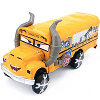 Автобус из мультфильма Тачки 3. Автобус Мисс Крошка. Игрушка Miss Fritter грузовик из мультфильма Cars