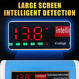 Зарядний пристрій intelligent 12V/6A для автомобільних акумуляторів (універсальний), фото 6