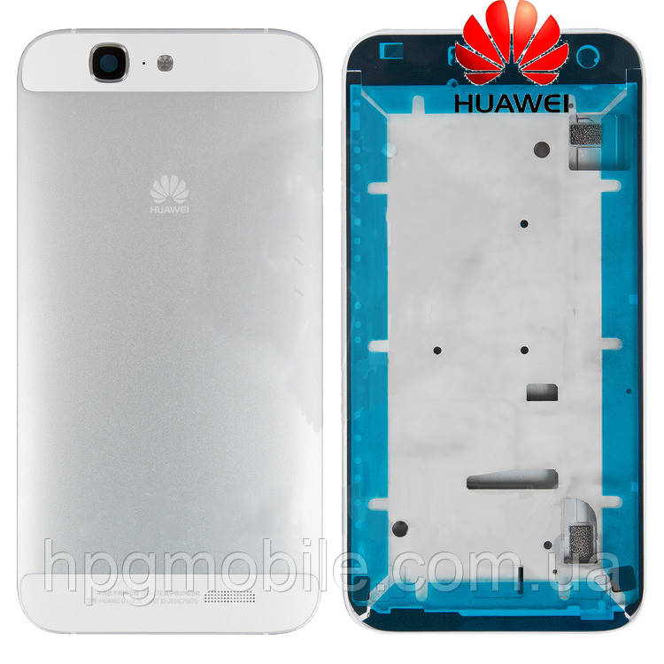 Корпус для Huawei Ascend G7, білий, фото 1