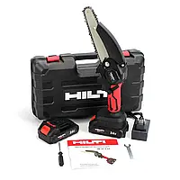 Мини пила HILTI SR 6-2-24 (24V, 5AH) АКБ веткорез Хилти Аккумуляторная пила для обрезки ветвей и веток