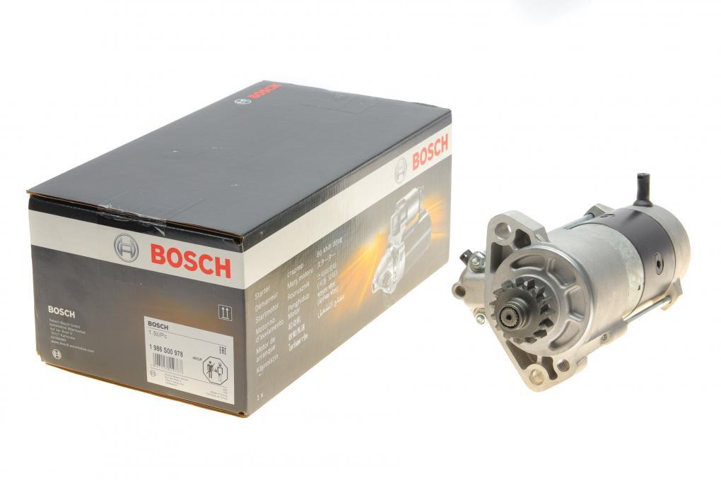 Стартер Audi Q7/VW Touareg 3.0 TDI 07-18 (12V/2kw) BOSCH 1 986 S00 978 UA62, фото 1