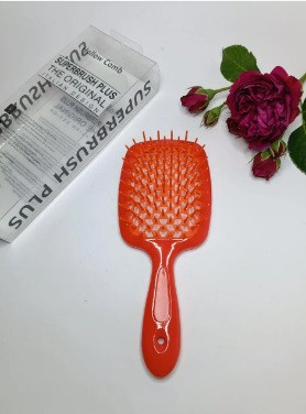 Гребінець для волосся Супер Браш hollow comb, фото 1