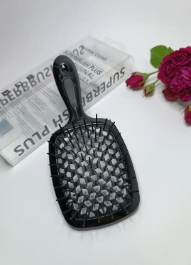 Гребінець для волосся Супер Браш hollow comb, фото 1