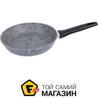 Кругла сковорода традиційна «Maestro» (MR1210-24N 24 см) підходить для газових плит, для склокерамічних