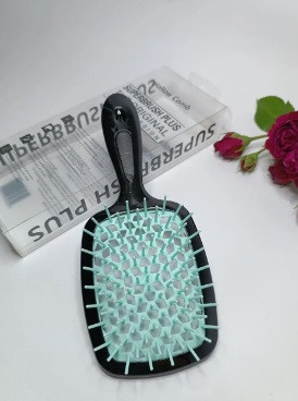 Гребінець для волосся Супер Браш hollow comb, фото 1