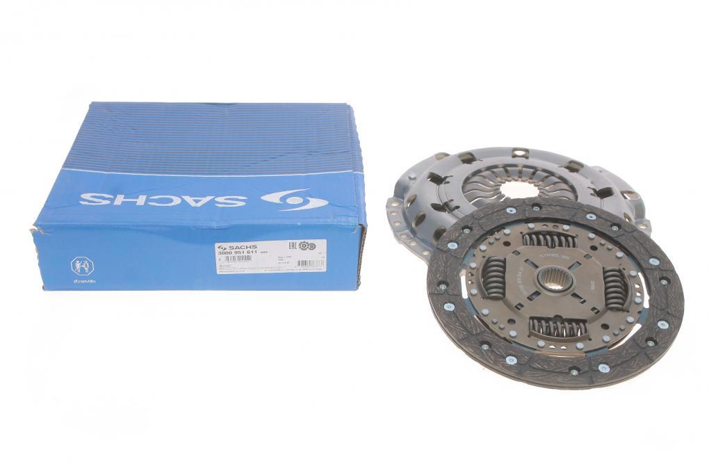 Комплект зчеплення Ford Focus 1.8 Turbo DI/TDDi 99-05 (d=228mm) SACHS 3000 951 611 UA62