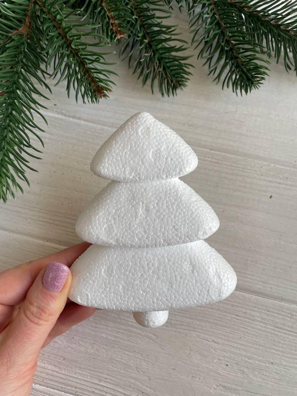 Пінопластова прикраса " Ялинка  "  ,  8 шт