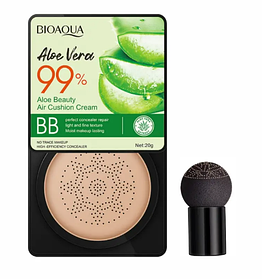 Кушон с алое вера Bioaqua Aloe Vera 99% Air Cushion BB Cream, 20 г.