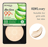 Кушон с алое вера Bioaqua Aloe Vera 99% Air Cushion BB Cream, 20 г., фото 2
