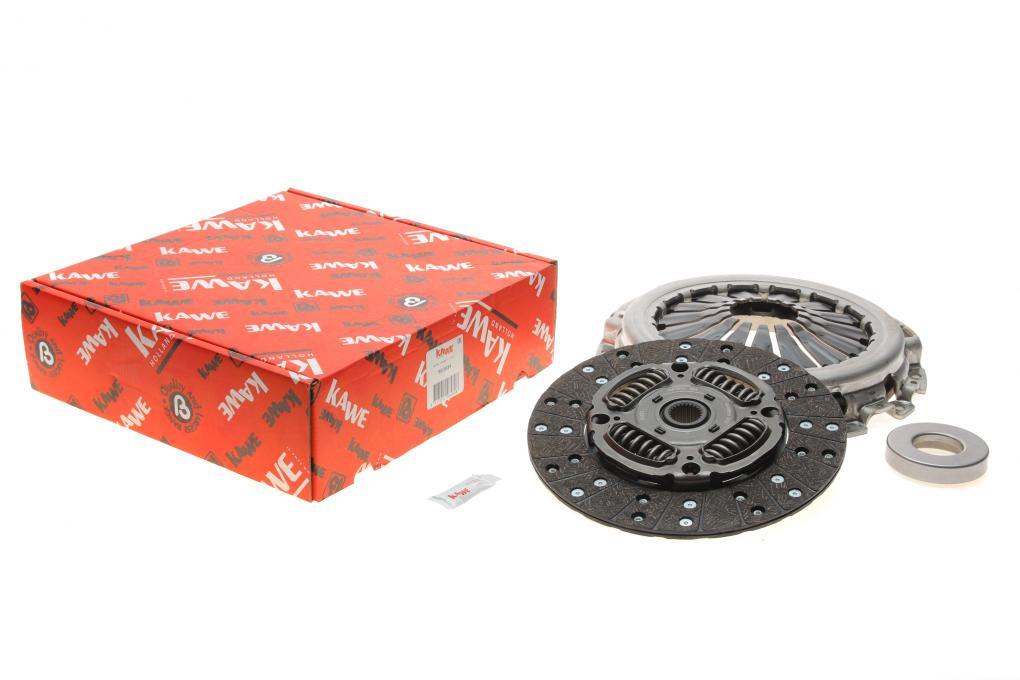 Комплект зчеплення Nissan Pathfinder 2.5 dCi 05- (d=250mm) (+вижимний) KAWE 963034 UA62
